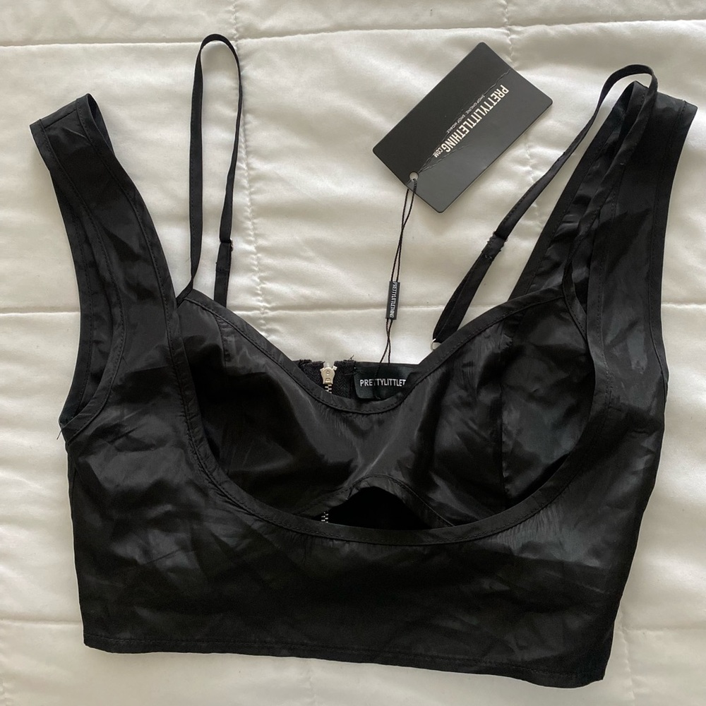 NWT 🏷 PLT BLACK SPORTY TOP 🖤